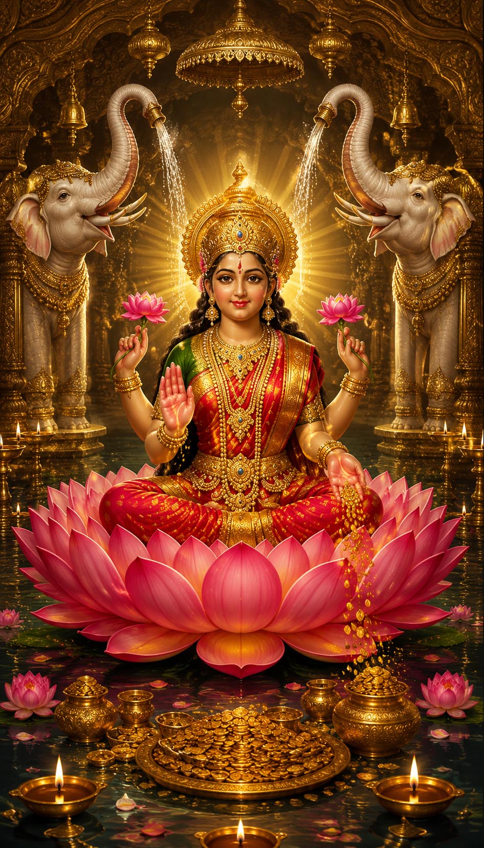 Goddess Gajamahalakshmi